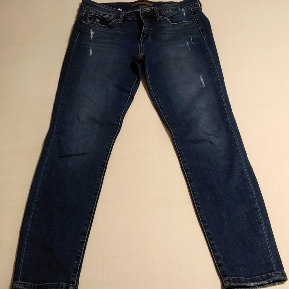 Joe's midrise distressed jeans